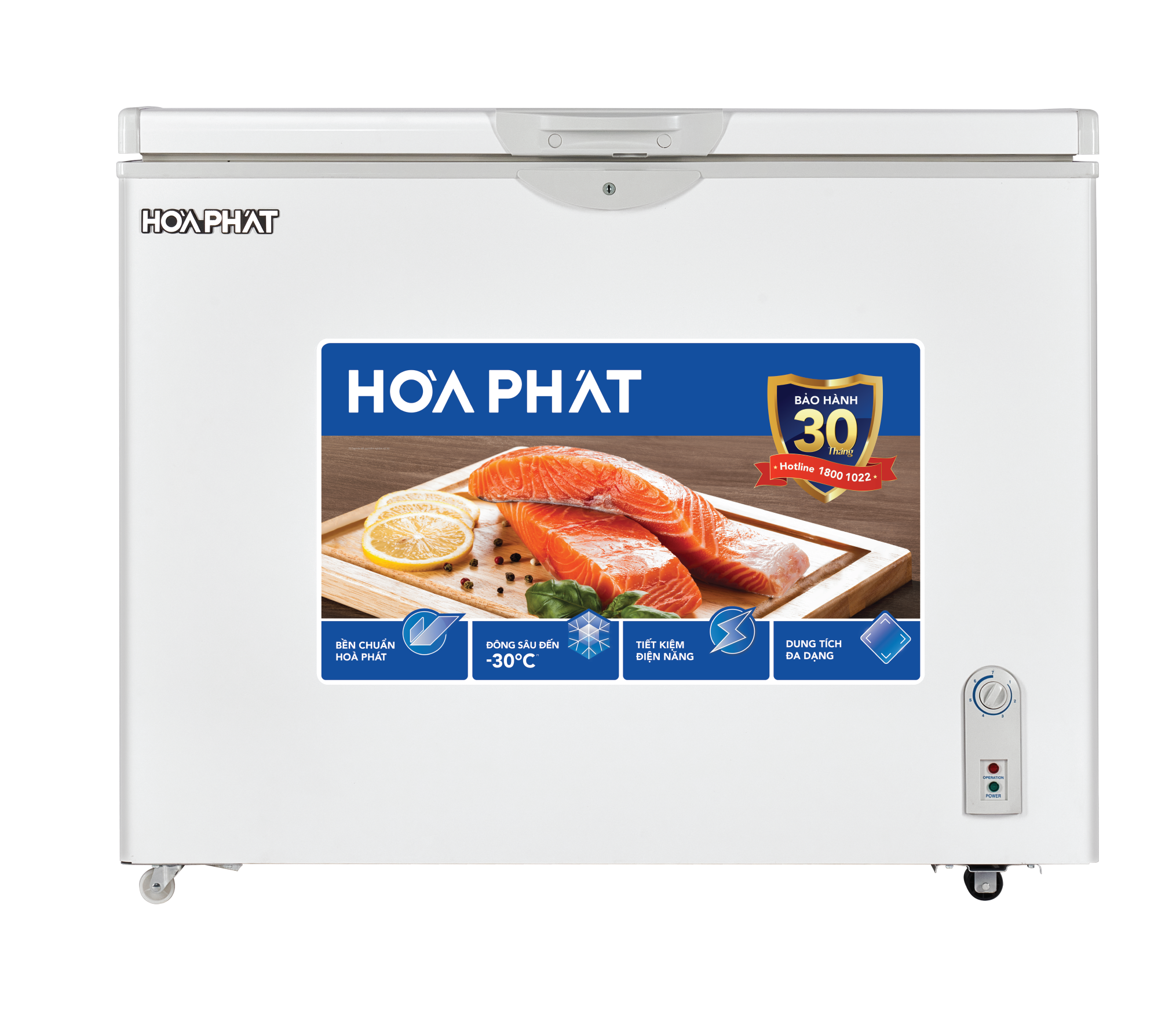 Tủ Đông Hòa Phát 252 Lít HPF AN6252 1 cửa - Hàng Chính Hãng