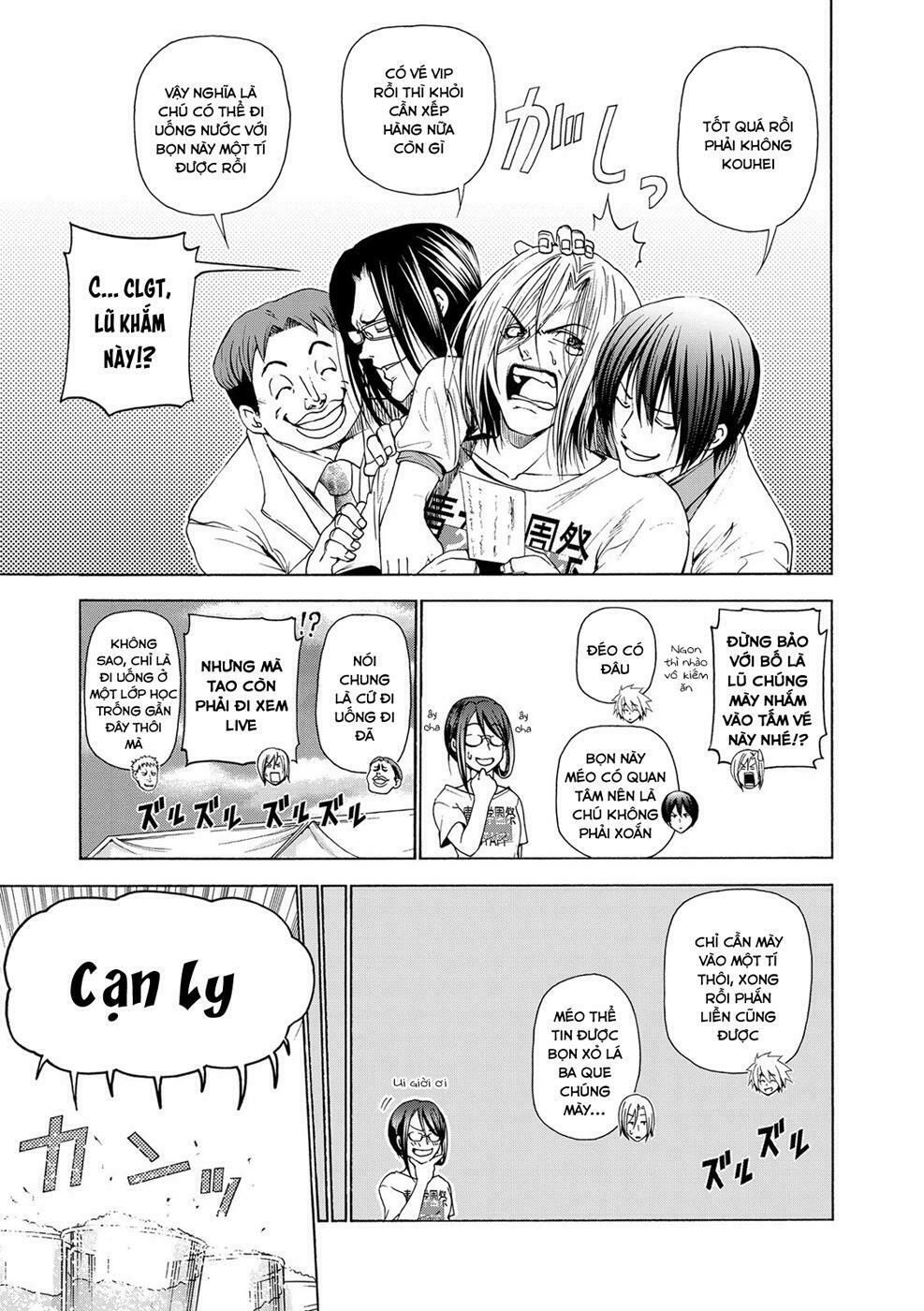cô gái thích lặn - grand blue chapter 25 24