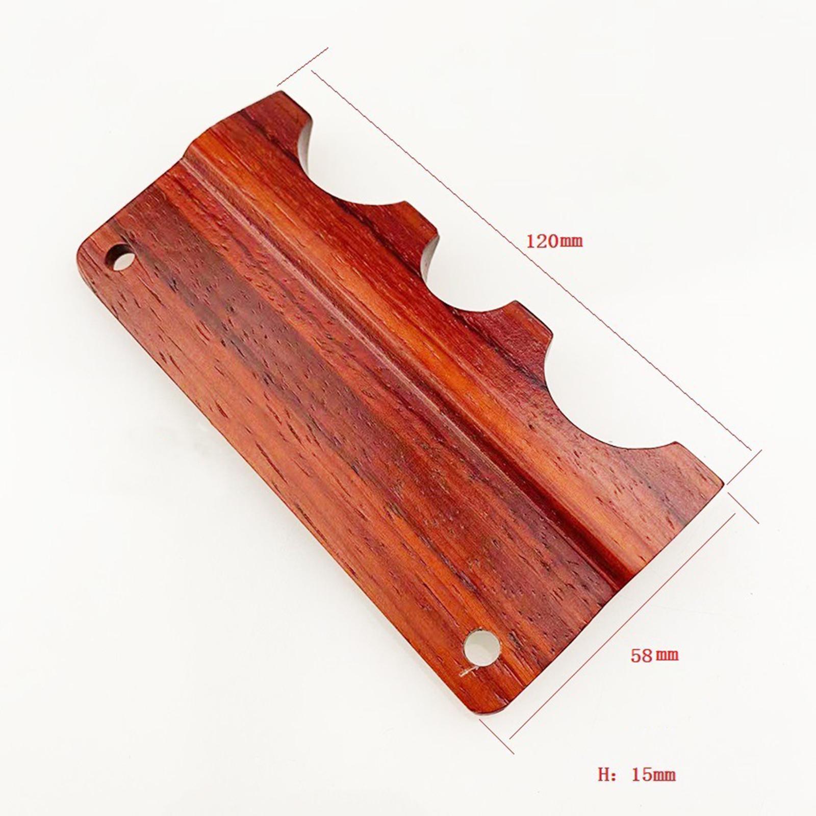 Pool Cue Holder for Table, Pool Table Cues Sticks Holder, Portable Nonslip Weighted Wooden 3 Cue Durable Snooker Rod Rack Table Clip