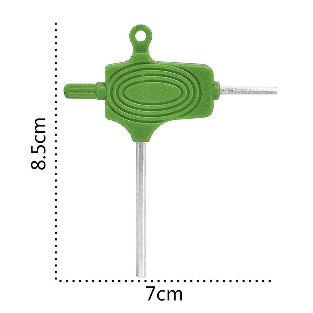 5pcs T-Handle Grip Hex Hexagon Allen Key Screwdriver Driver Wrench Tool Set