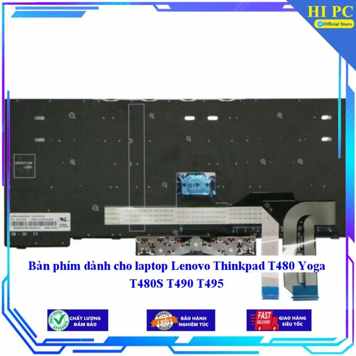 Bàn phím dành cho laptop Lenovo Thinkpad T480 Yoga T480S T490 T495 - Phím Zin - Hàng Nhập Khẩu