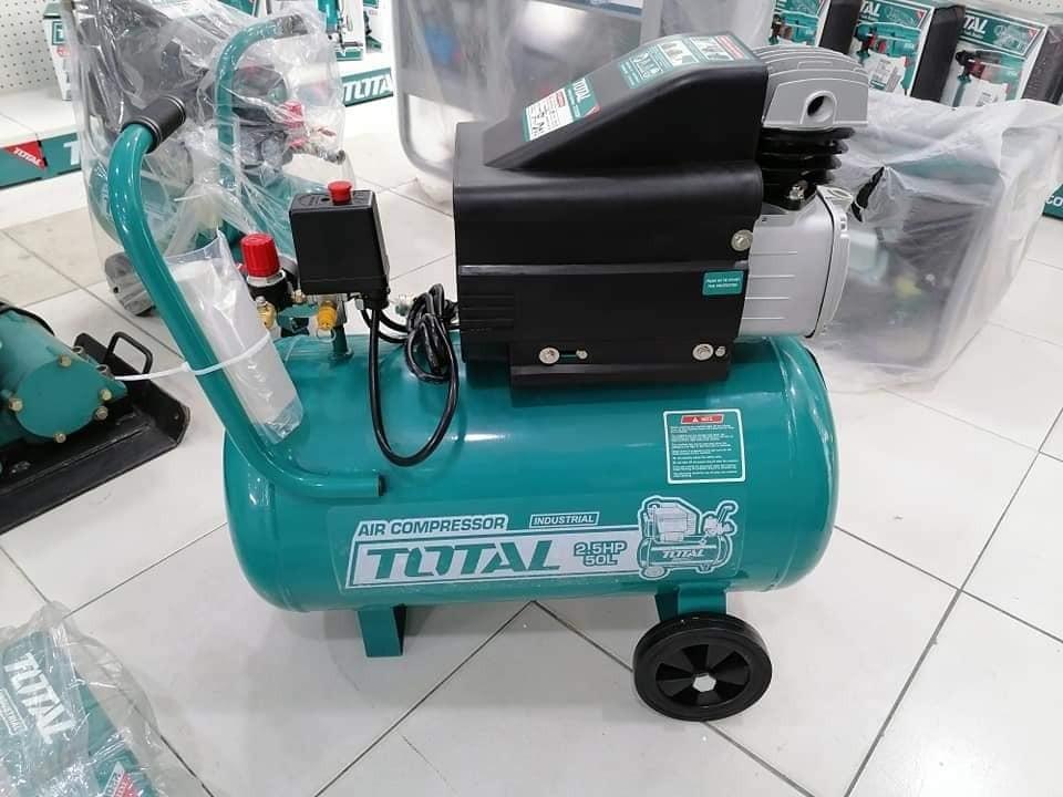MÁY NÉN KHÍ CÓ DẦU 1.8KW (2.5 HP) 50 LÍT TOTAL TC125506 - HÀNG CHÍNH HÃNG