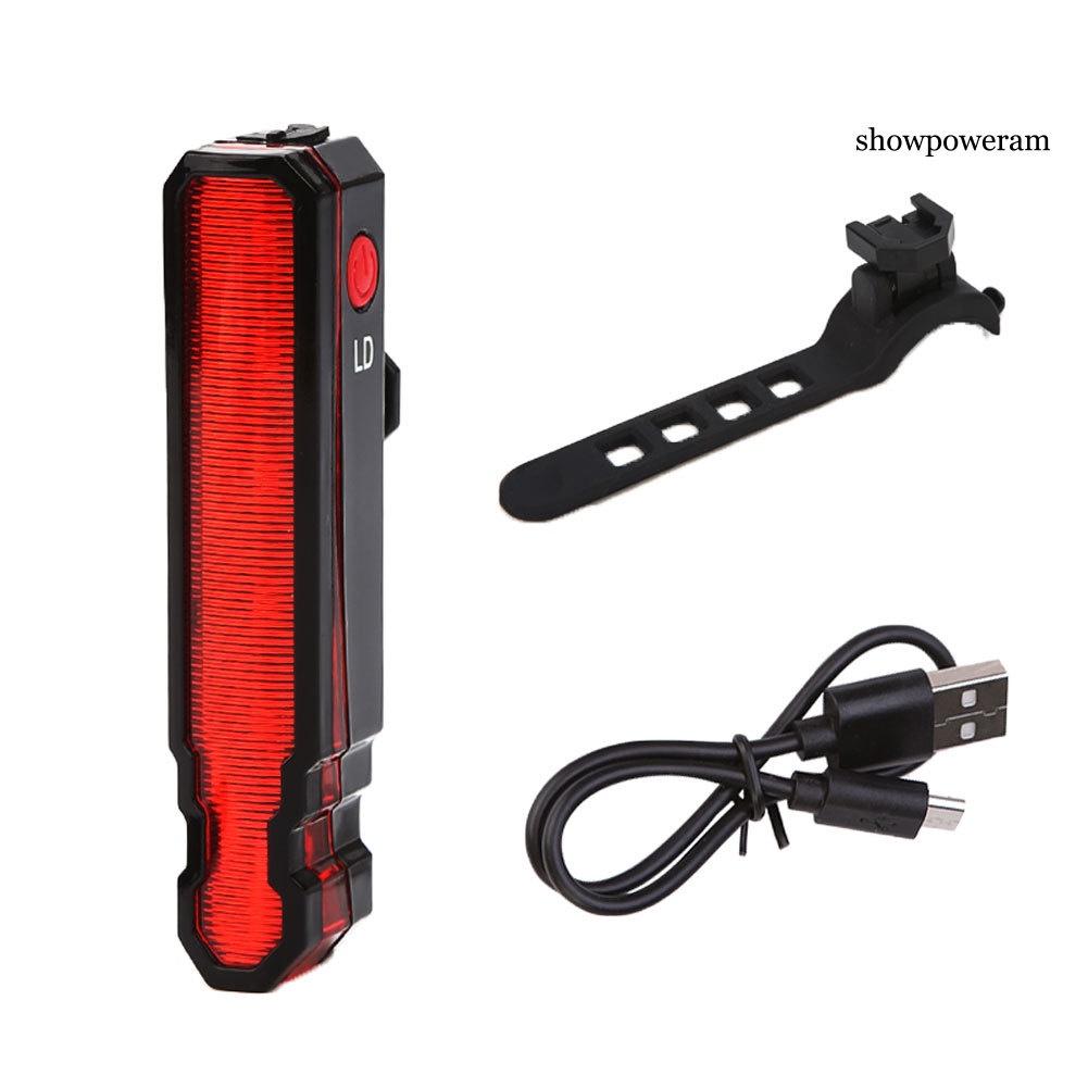 Đèn Led Cảnh Báo An Toàn Cho Xe Đạp Sạc Usb