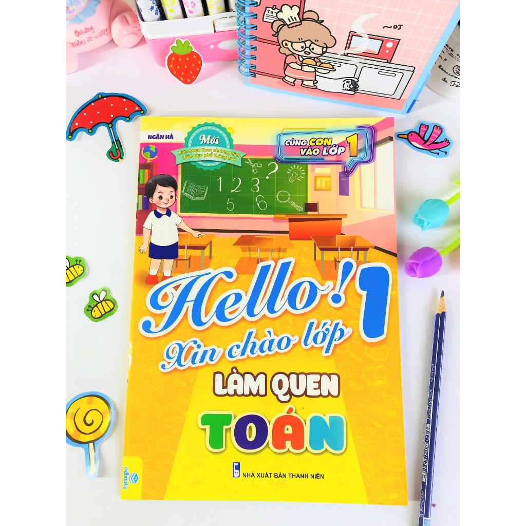 Sách - Trọn Bộ 5 Cuốn Hello! Xin Chào Lớp 1 - Biên Soạn Theo Chương Trình Mới - ndbooks