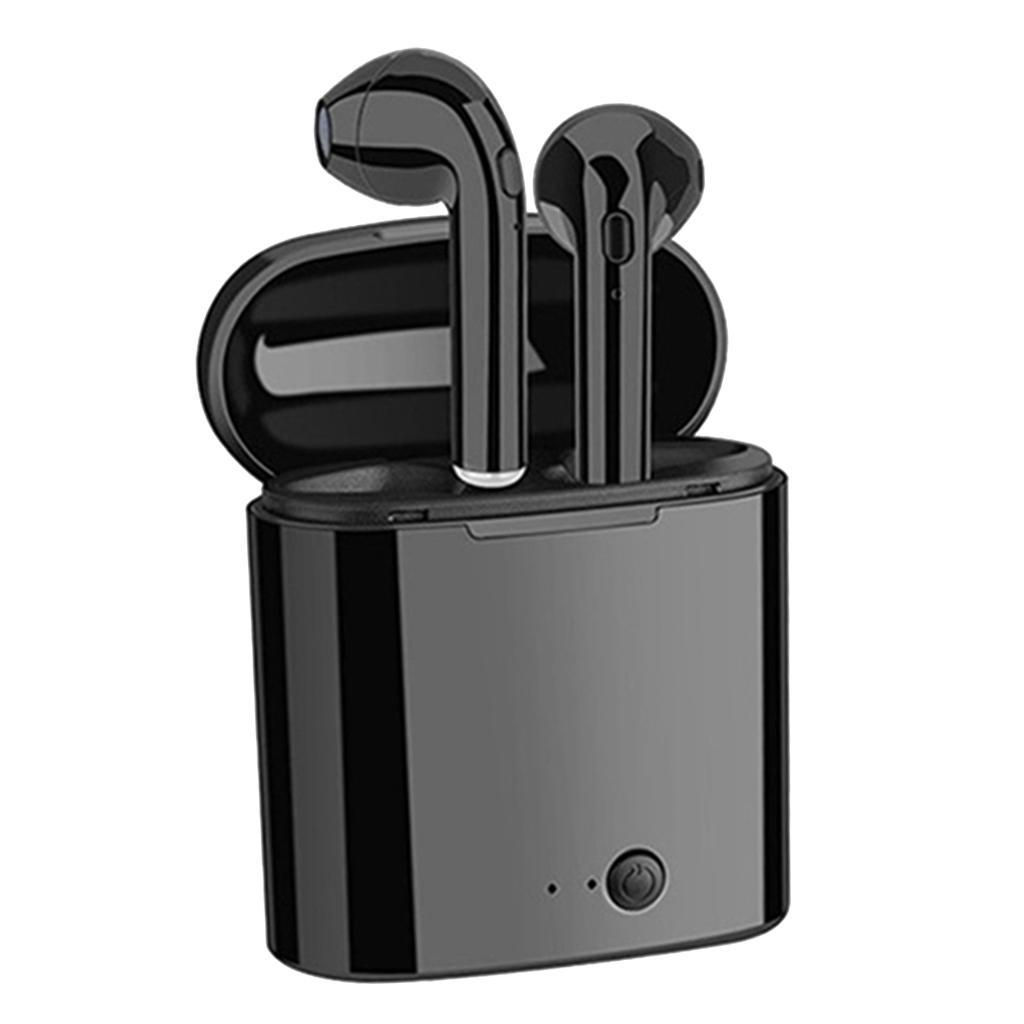 Black Wireless Bluetooth Headset Headphone Universal