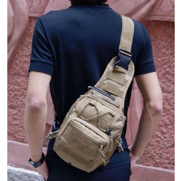 Túi Đeo Chéo Nam Phong Cách Lính U448 US ARMY Vải Dệt Cao Cấp