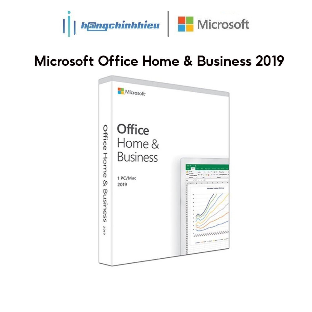 Phần mềm Microsoft Office Home &amp; Business vĩnh viễn Word, Excel, PowerPoint | Outlook Hàng chính hãng