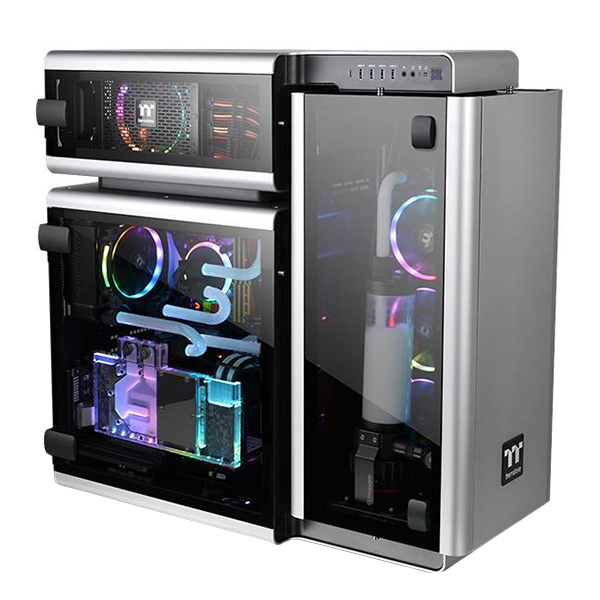 Vỏ Case Máy Tính Thermaltake Level 20 Tempered Glass Edition CA-1J9-00F9WN-00 E-ATX - Hàng Chính Hãng