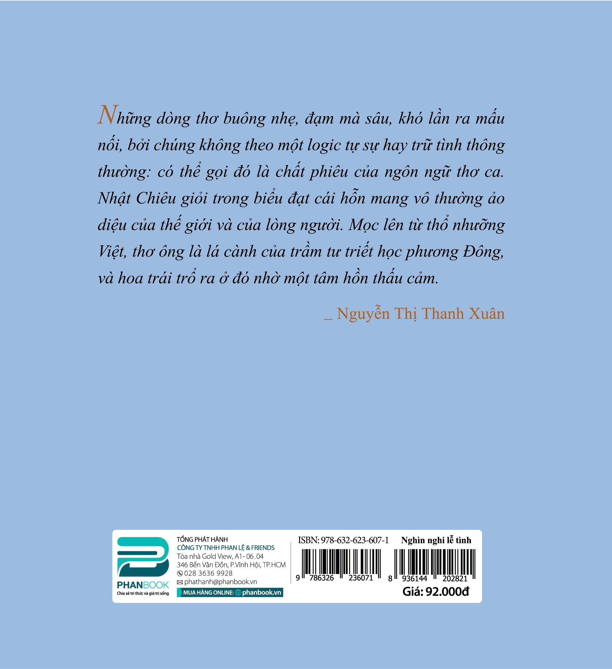 Nghìn Nghi Lễ Tình (Thơ) - Nhật Chiêu