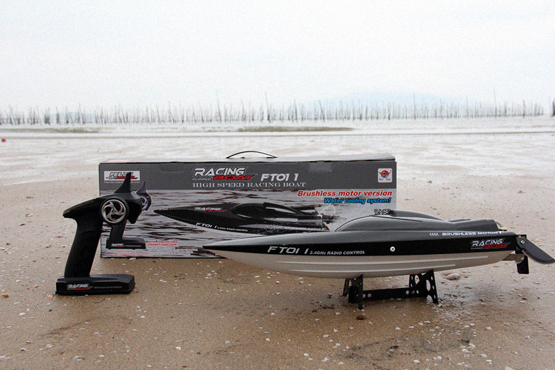 Tàu Cano Điều Khiển Từ Xa FT011 siêu tốc Racing Boat Fei lun 55km/h cao cấp High Speed