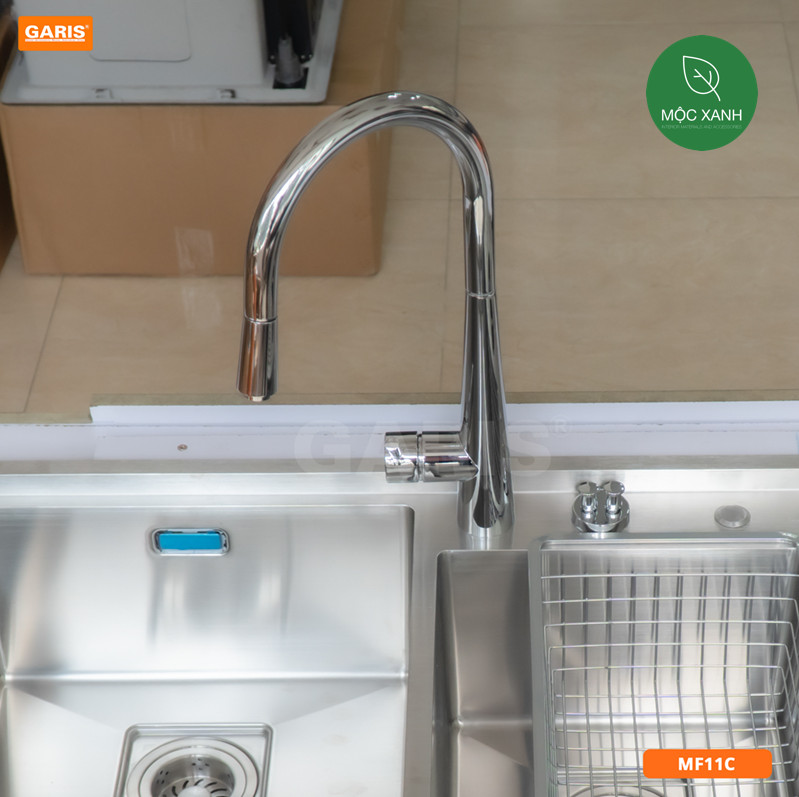 Vòi chậu rửa bát Garis Cao cấp MF11C