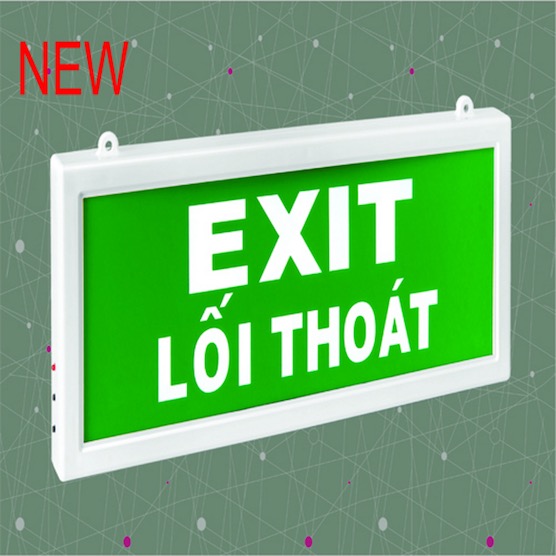 ĐÈN THOÁT HIỂM EXIT LIGHT KT-110 KENTOM