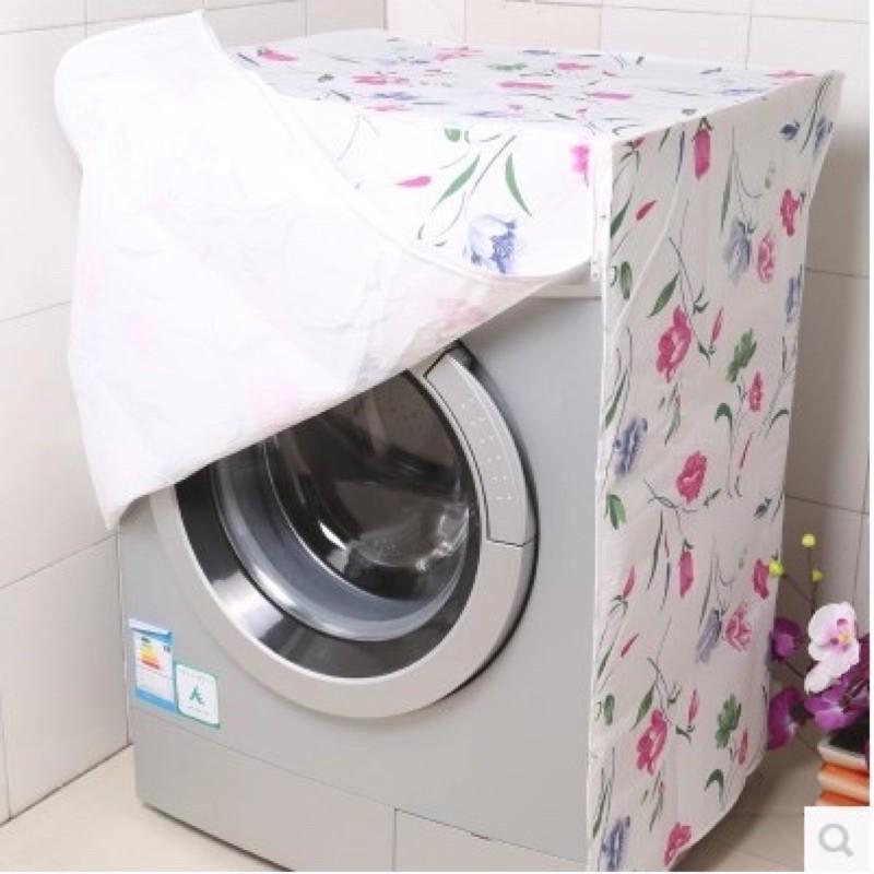 Áo trùm máy giặt chống bùi bẩn dành cho máy giặt cửa trên, cửa trước