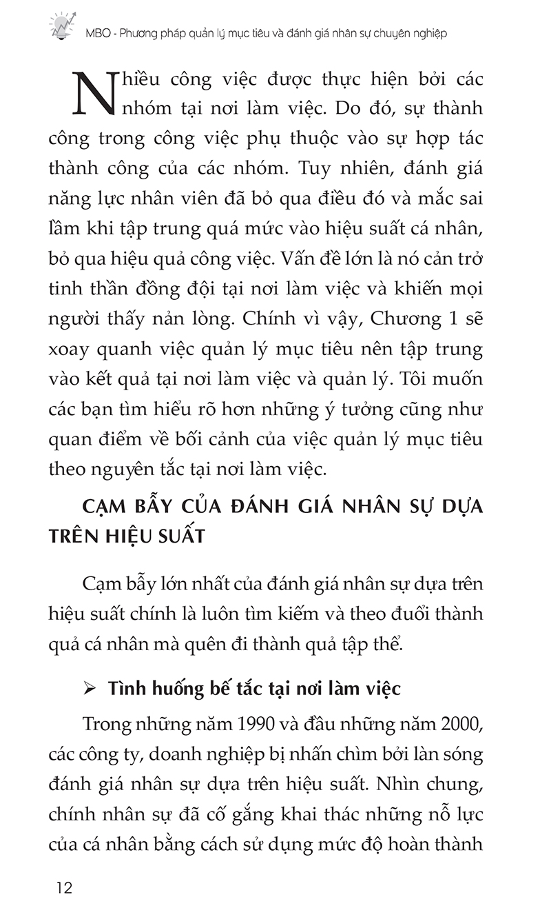 MBO Phương Pháp Quản Lý Mục Tiêu Và Đánh Giá Nhân Sự Chuyên Nghiệp (1980 Books)