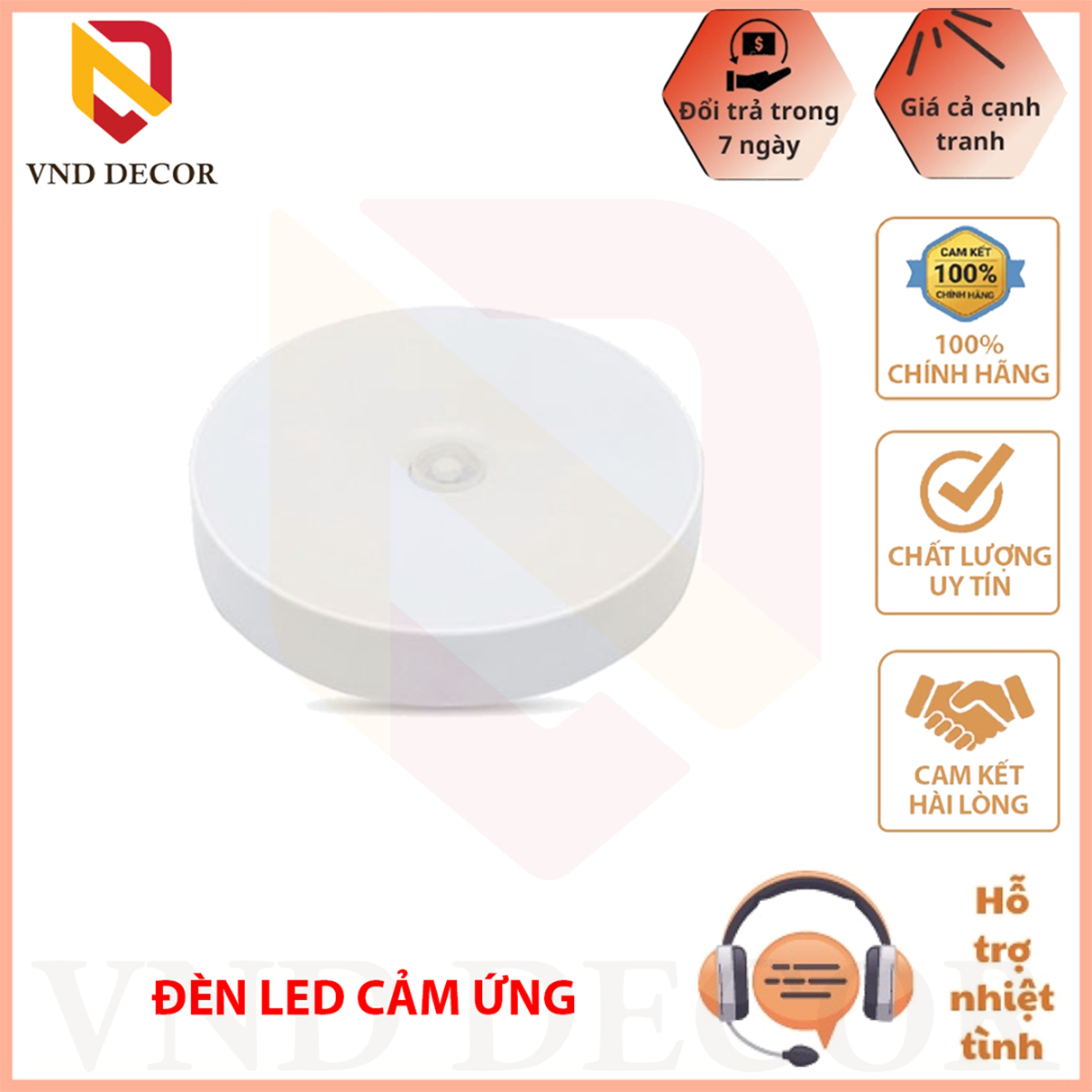 Đèn Cảm Ứng Chuyển Động, Đèn Led Dán Tường Cảm Biến Thông Minh Không Dây Dán Tủ Quần Áo, Cầu Thang, Phòng Ngủ