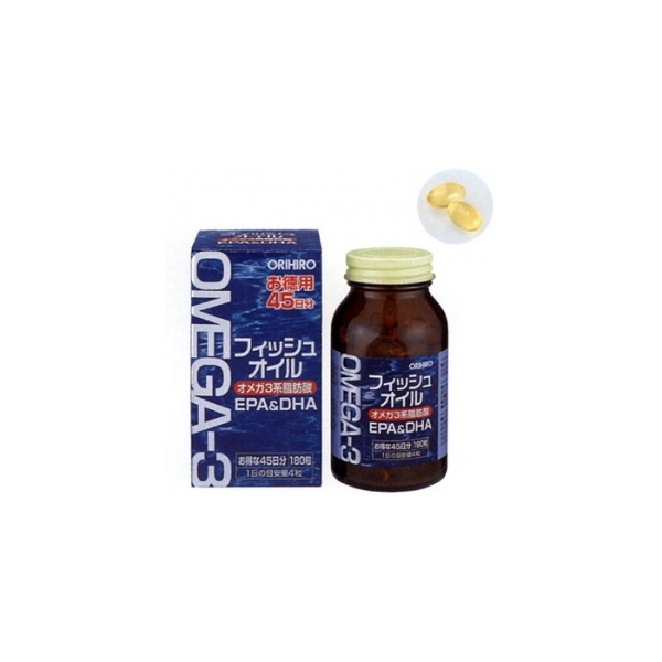 Thực Phẩm Chức Năng Dầu Cá Omega -3 Orihiro Nhật Bản