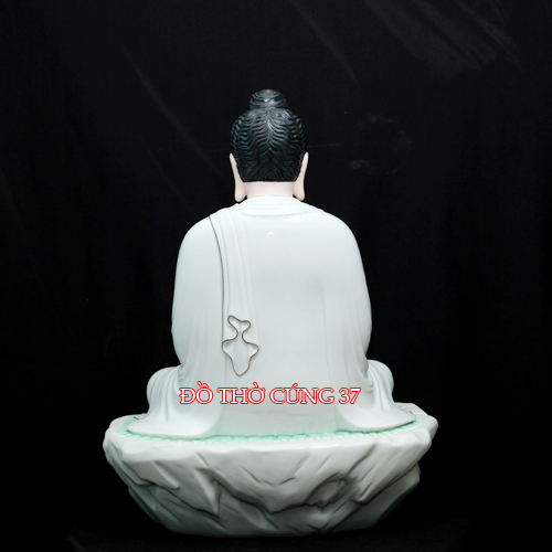 TƯỢNG PHẬT THÍCH CA CAO CẤP - MEN SỨ