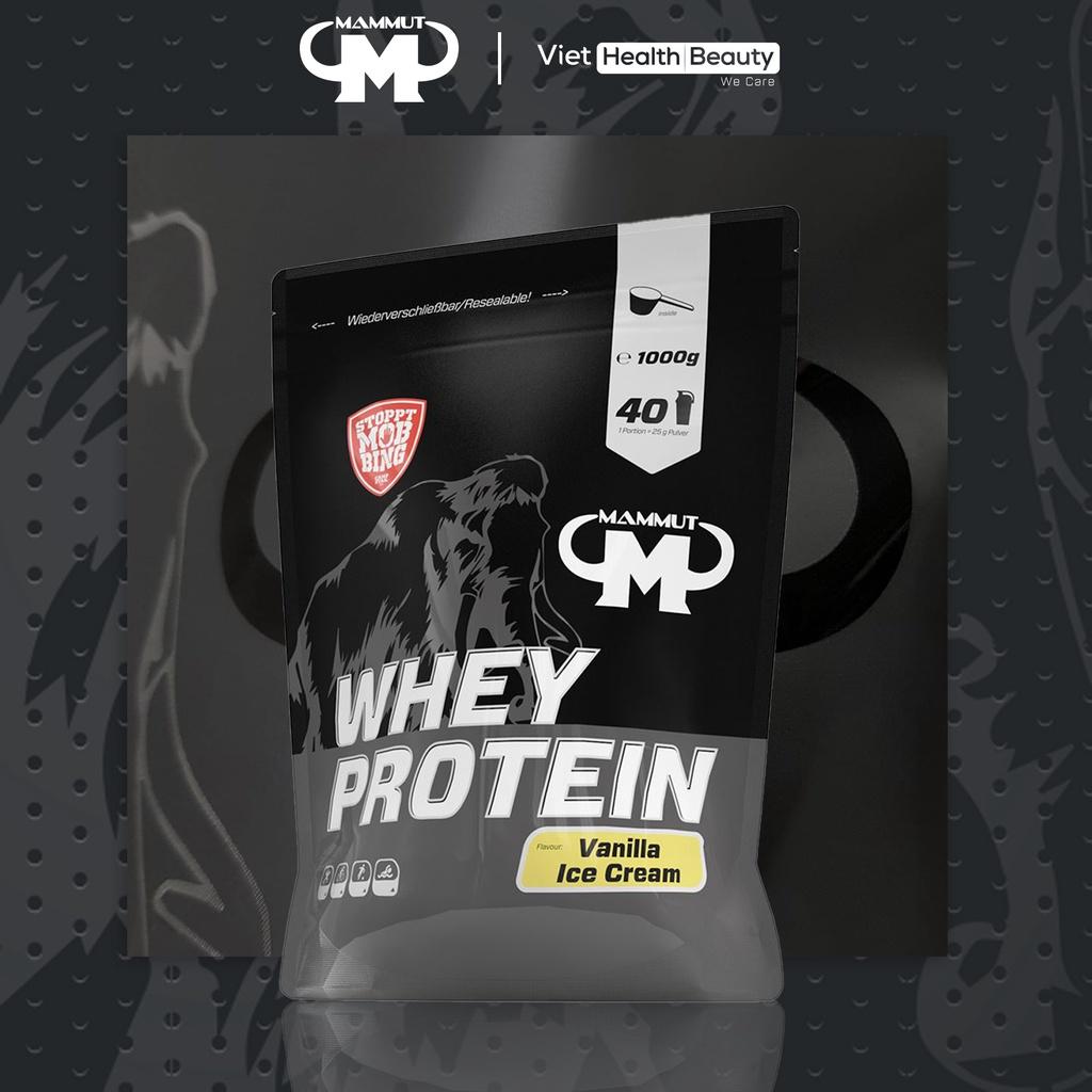 Whey Protein Mammut Nutrition TĂNG CƠ 40 LẦN DÙNG - 1Kg