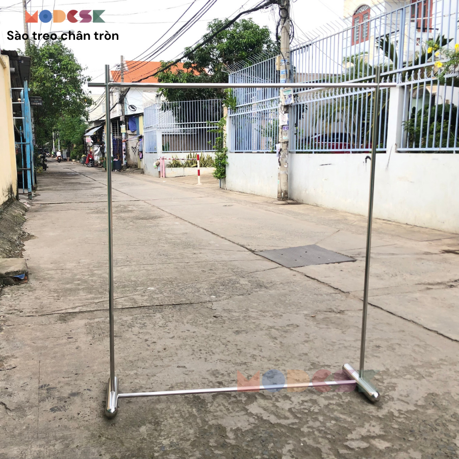 Sào/Giá đơn chân tròn Inox 304 Modesk