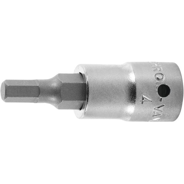 Đầu Lục Giác Size 4 Vuông 1/4 Inch Holex 631720 - Hàng Chính Hãng 100% từ Đức