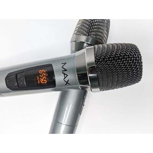 (SIÊU KHUYẾN MÃI) Micro không dây đa năng MAX-19, Bộ 2 Micro Karaoke Xe Hơi MTMAX BX7 2M chuyên nghiêp phiên bản mới