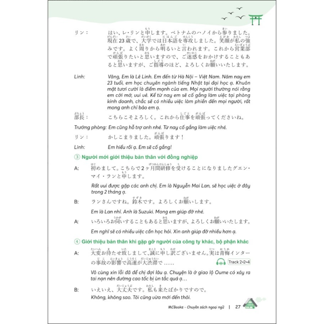 Sách - Tự học tiếng Nhật cho người đi làm - MCBooks