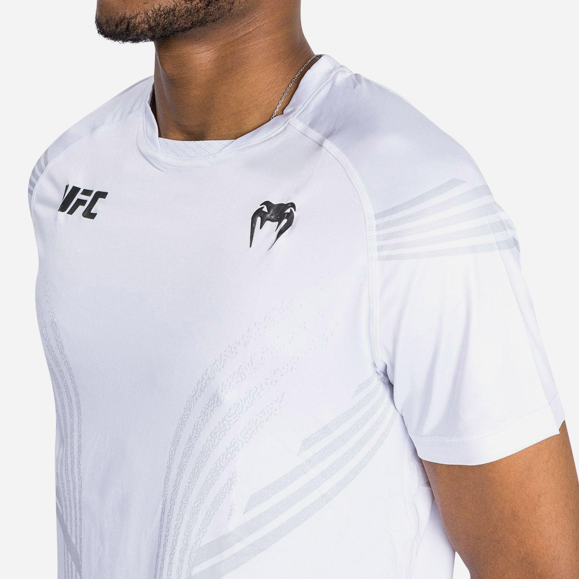 Áo thun thể thao nam Venum Ufc Pro Line White Jersey - VNMUFC-00059-002