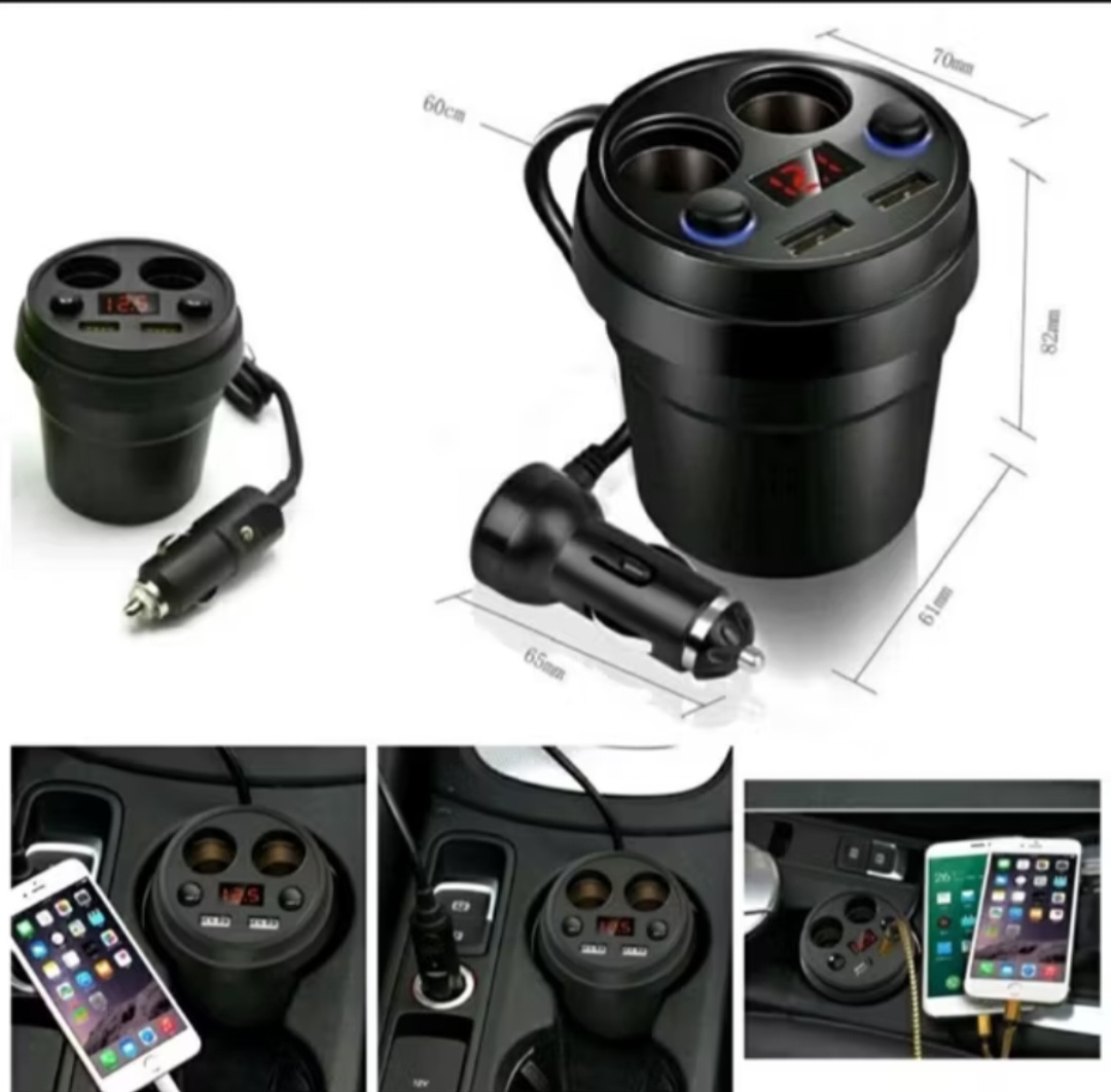 1 CÁI CHIA TẨU SẠC BÁO VON ẮC QUY CAO CẤP TRÊN XE HƠI ÔTÔ MẪU MỚI CHẤT LƯỢNG