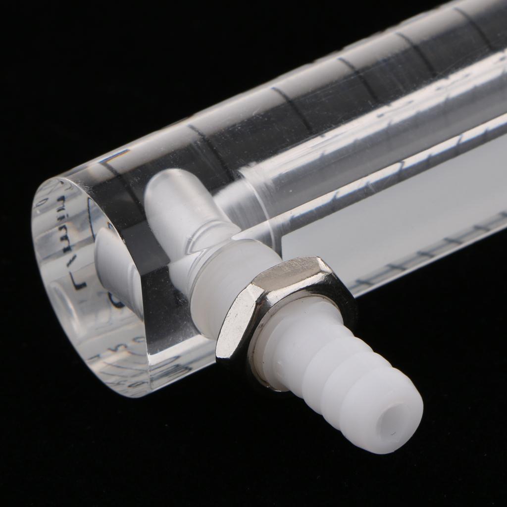 0-5LPM Oxy Acrylic Đo Lưu Lượng Dòng Chảy Nhanh Với Van Cho Không Khí, để Đo Khí Pha Không Xung Chảy