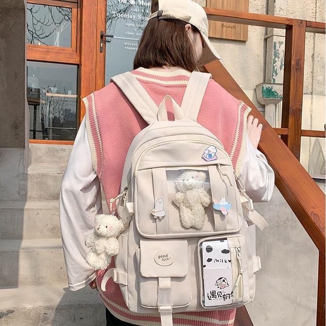 Balo ulzzang thời trang  nam nữ chống thấm nước cao cấp