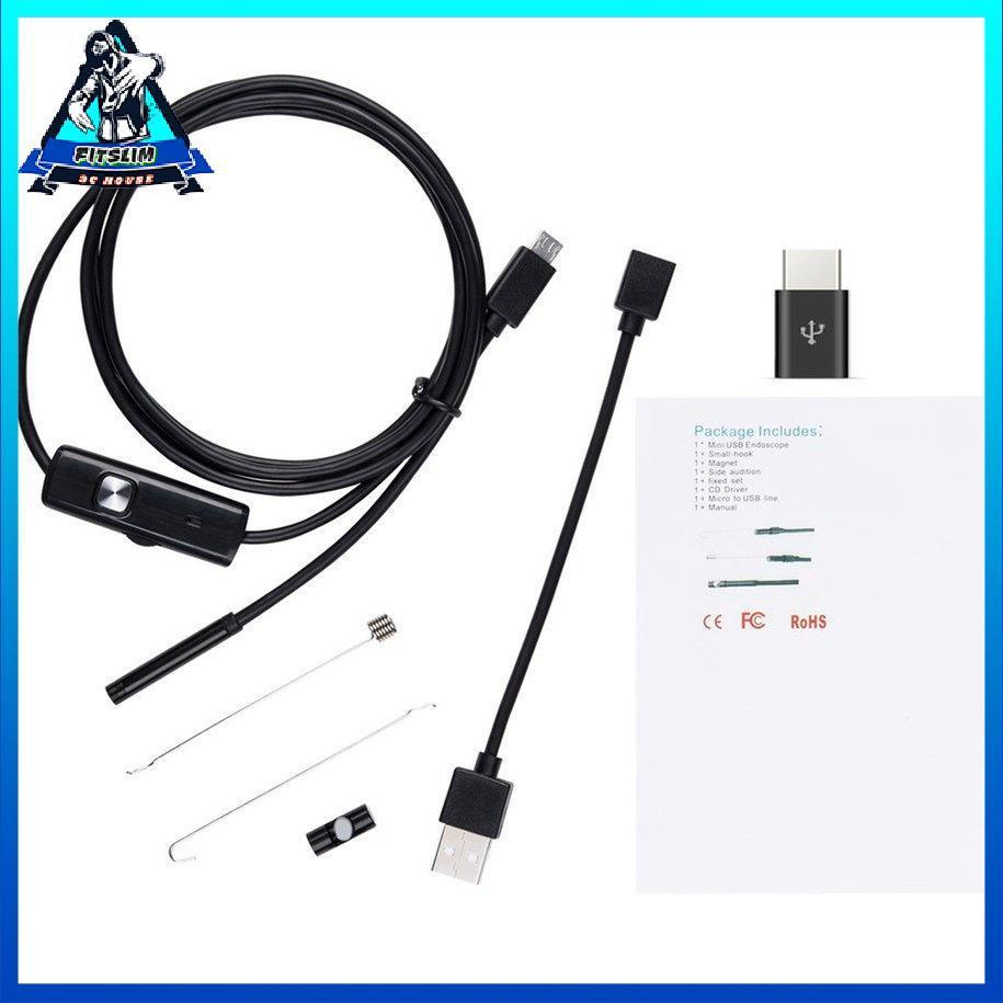 Nội soi điện thoại USB Điện di động 7Mm được kết nối trực tiếp kiểm tra
