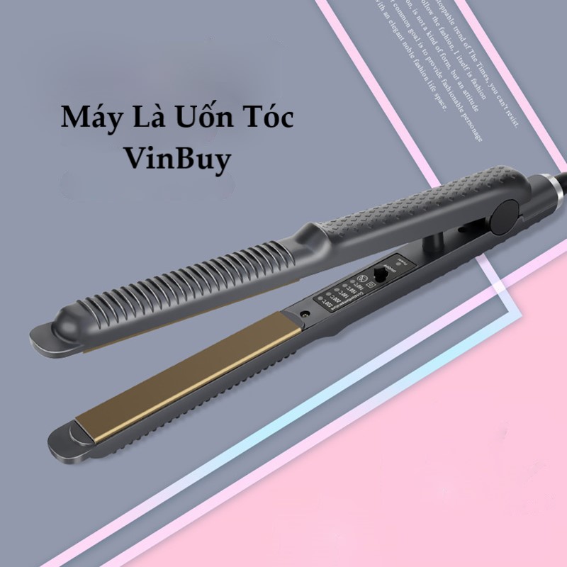 Máy Là Tóc, Uốn Tóc Đa Năng 2 Trong 1 - Máy Duỗi, Uốn, Tạo Kiểu Tóc Với 5 Mức Chỉnh Nhiệt – Chính Hãng VinBuy