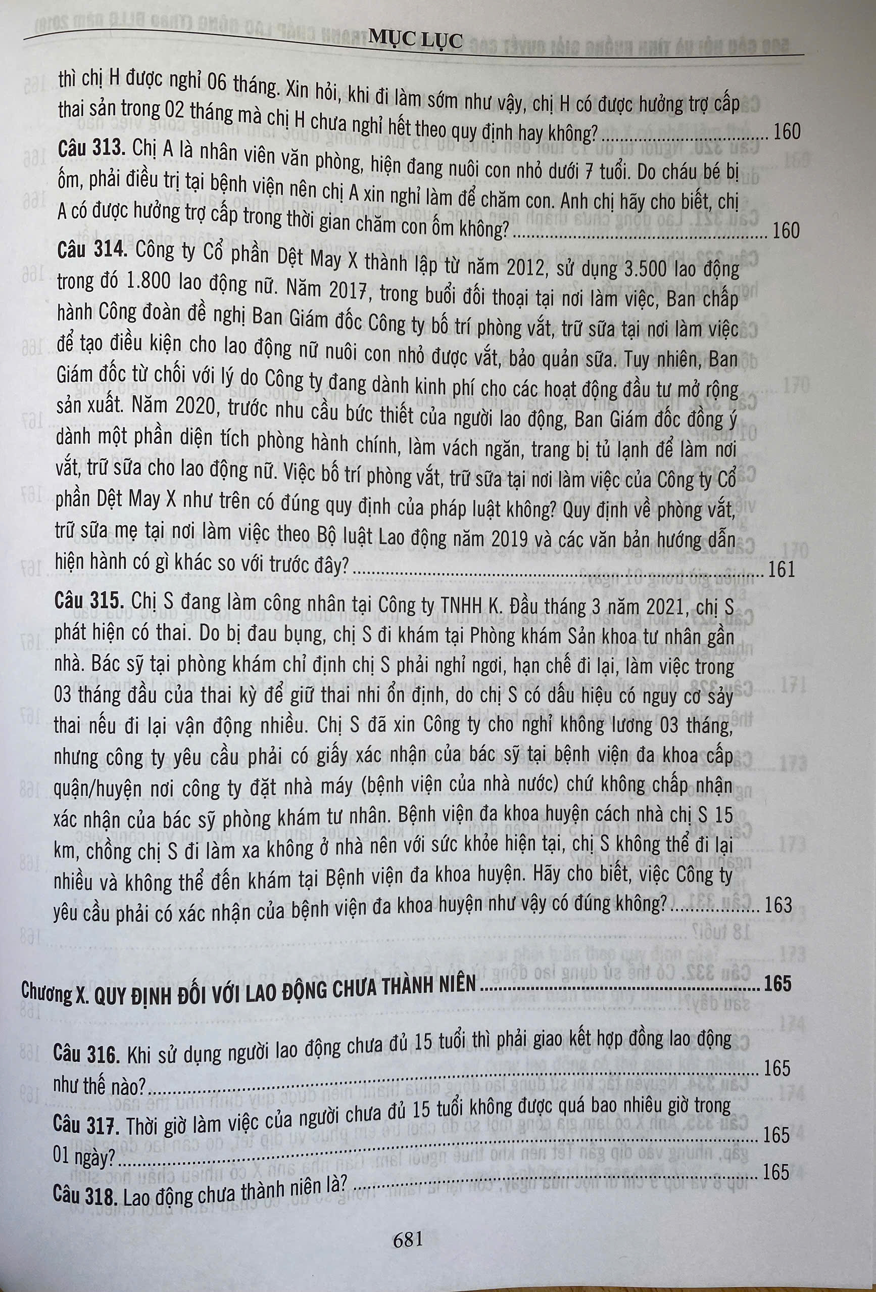 500 Câu hỏi Và Tình Huống Giải Các Vướng Mắc Tranh Chấp Lao Động Theo Bộ Luật lao Động Năm 2019