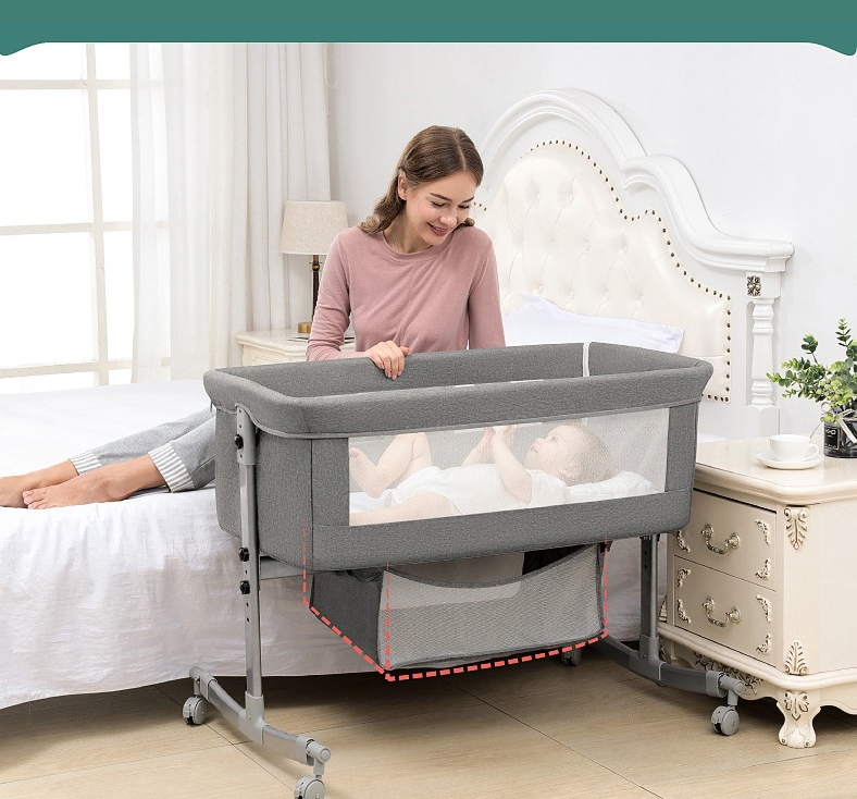 Nôi đu đưa cho bé chống muỗi BabyBacky Foldable Child's Cradle Bed