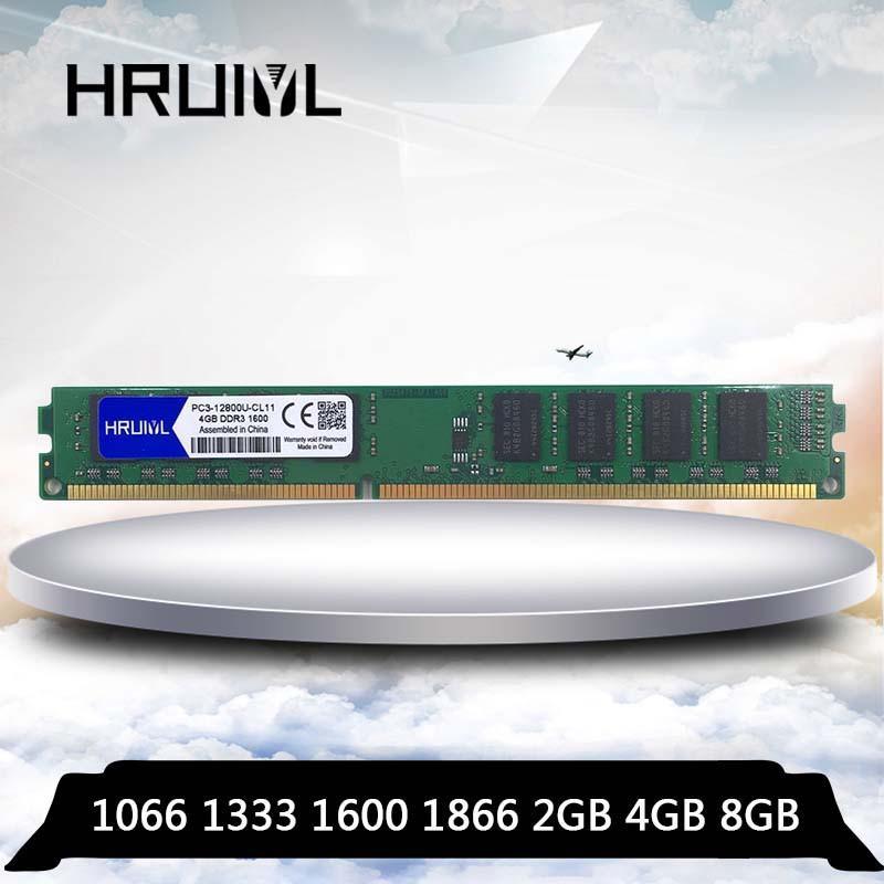 Thẻ Nhớ DDR3 4GB 8GB 2GB RAM 1066mhz 1333mhz 1600mhz 1866mhz DDR3 8G 4GB Cho Máy Tính Để Bàn 2G 4G