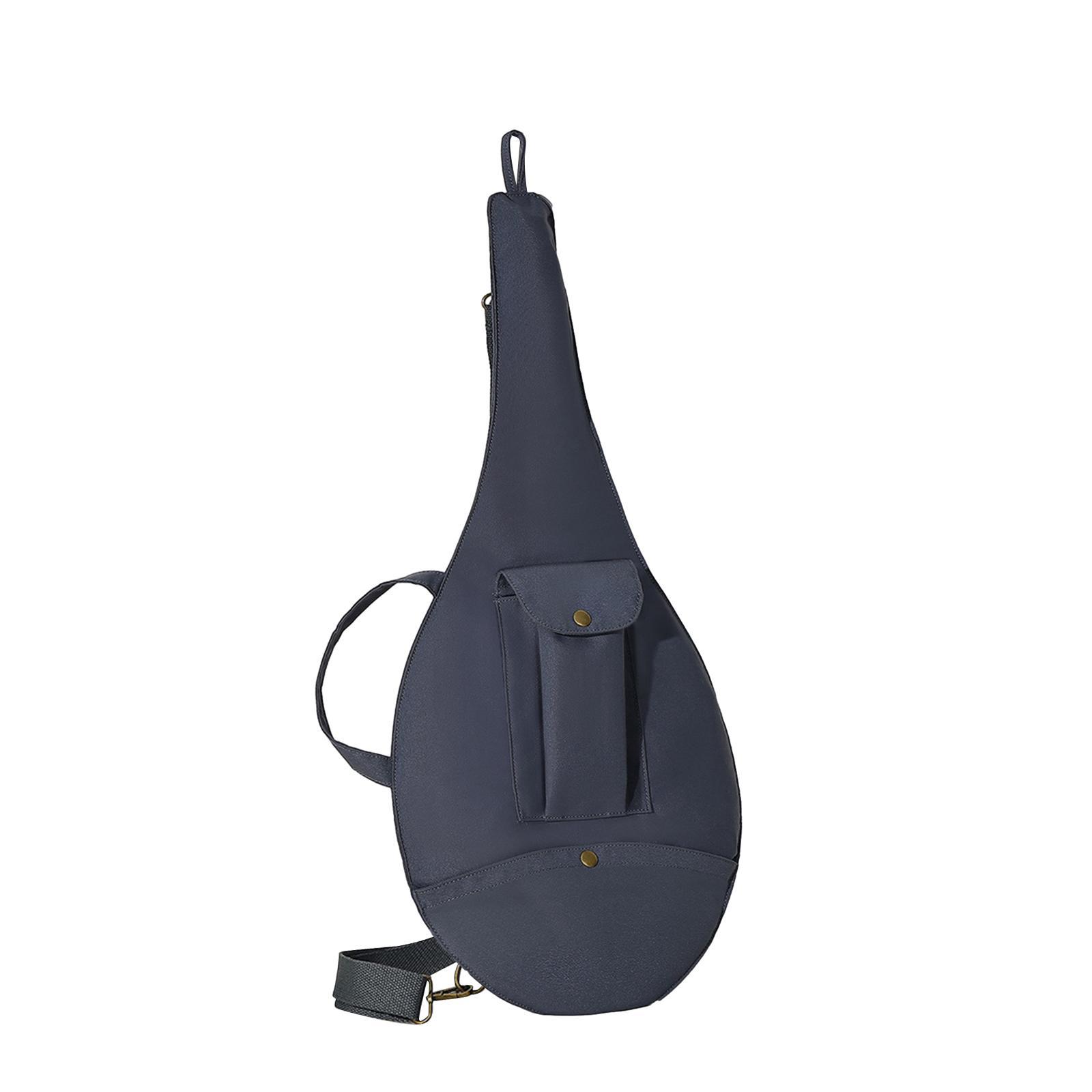 Tennis Racket Bag Players Holder with Storage Pocket Adjustable Shoulder Bag