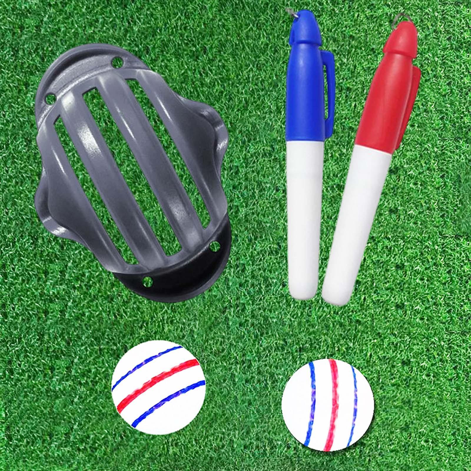 Golf Ball Alignment Tool Set, Liner Drawing Marking Drawing Stencil