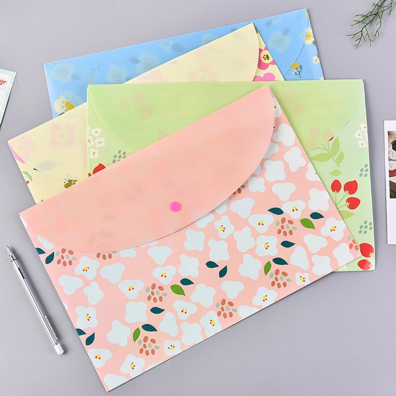 Túi đựng hồ sơ kích thước 33.6x23.2CM phong cách Hàn Quốc ngọt ngào dễ thương PK1271