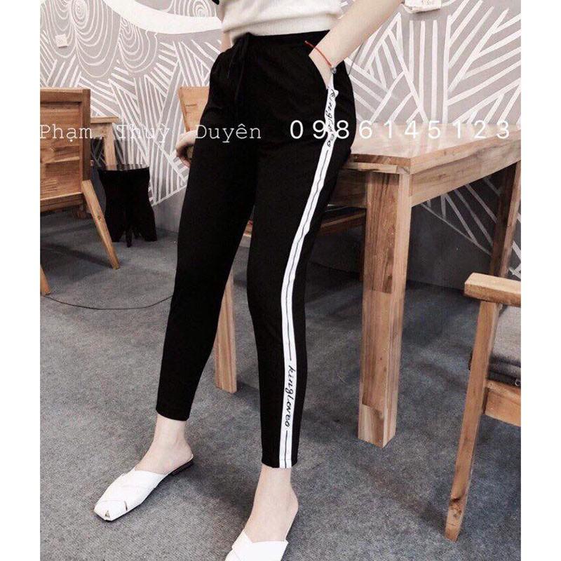 Quần jogger thể thao chữ hông mẫu 4 MT353