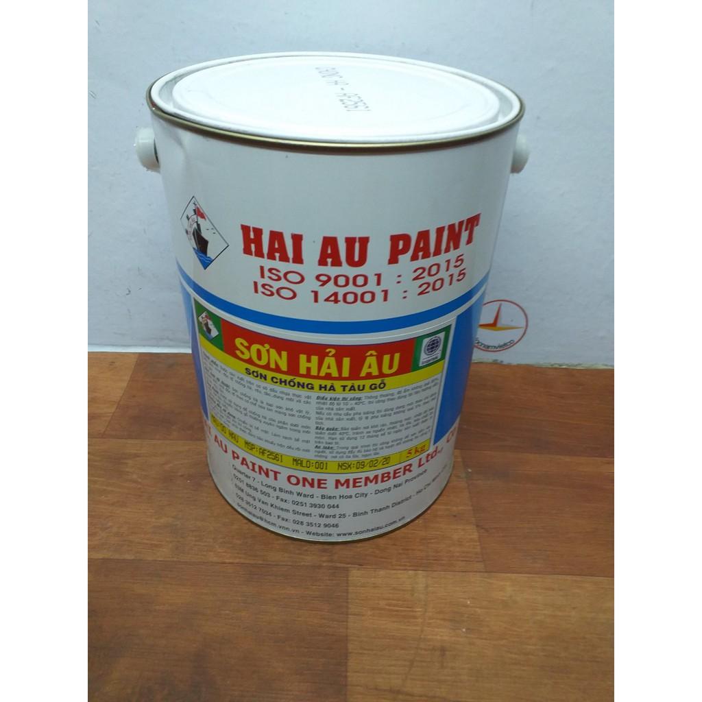 Sơn chống hà Hải Âu AF2561 dùng cho tàu gỗ 5kg