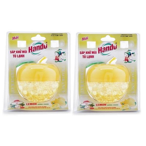 Sáp thơm khử mùi tủ lạnh Hando 160g hương chanh