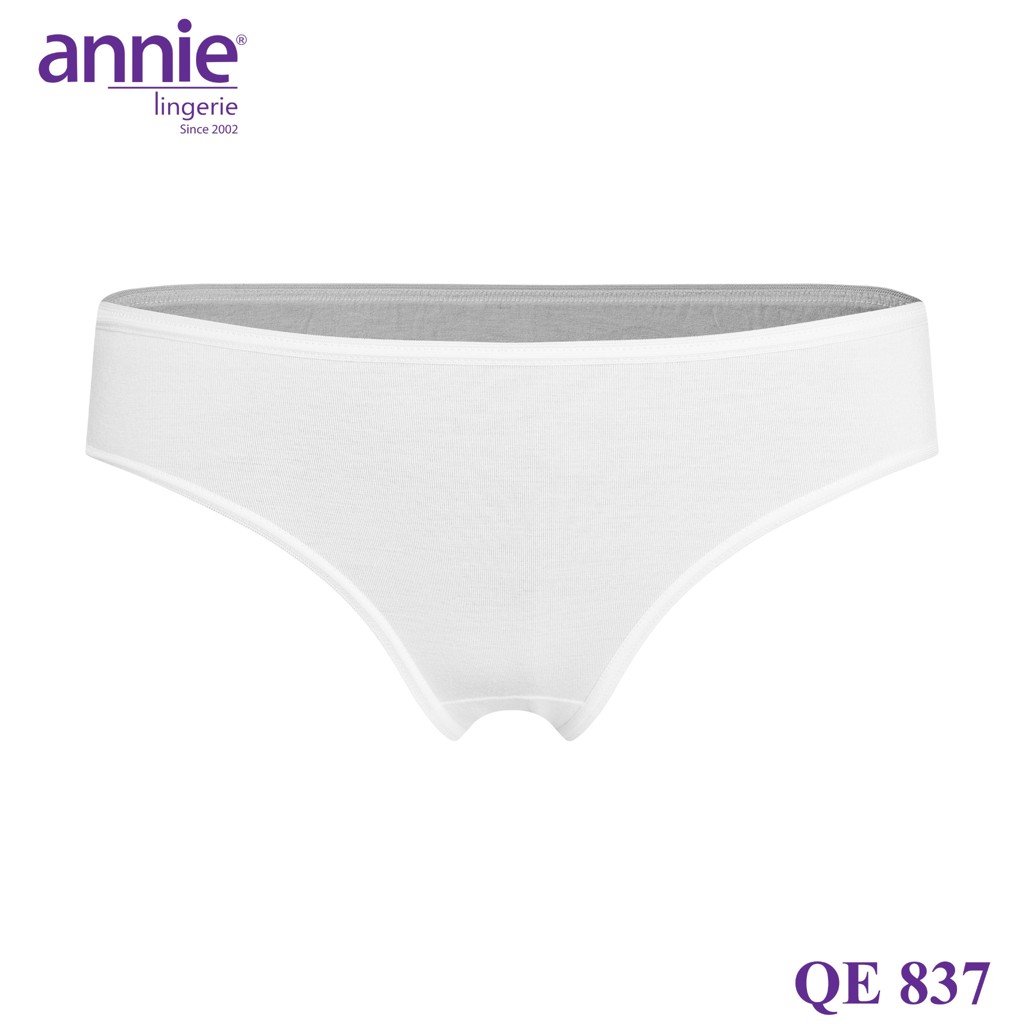 Quần lót, quần lót nữ, combo 3 quần lót nữ trơn vải lụa annie QE837 form basic trẻ trung năng động, thoáng mát thoải mái