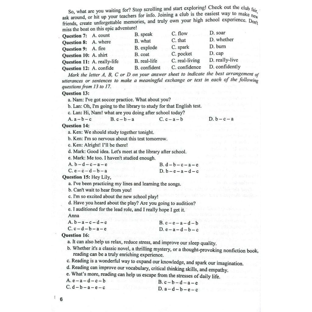 Giải Chi Tiết Bộ Đề Luyện Thi Thử Tốt Nghiệp THPT Môn Tiếng Anh - Theo Cấu Trúc Đề Thi Mới 2025 - HA