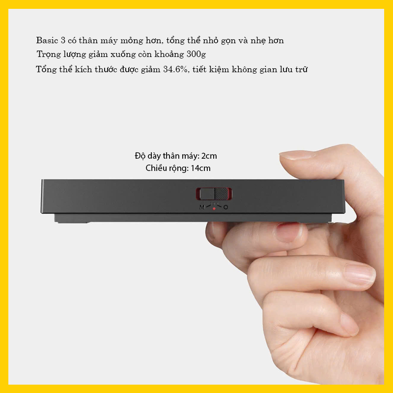 Cân Timemore Basic 3 | Timemore Black Mirror Basic 3