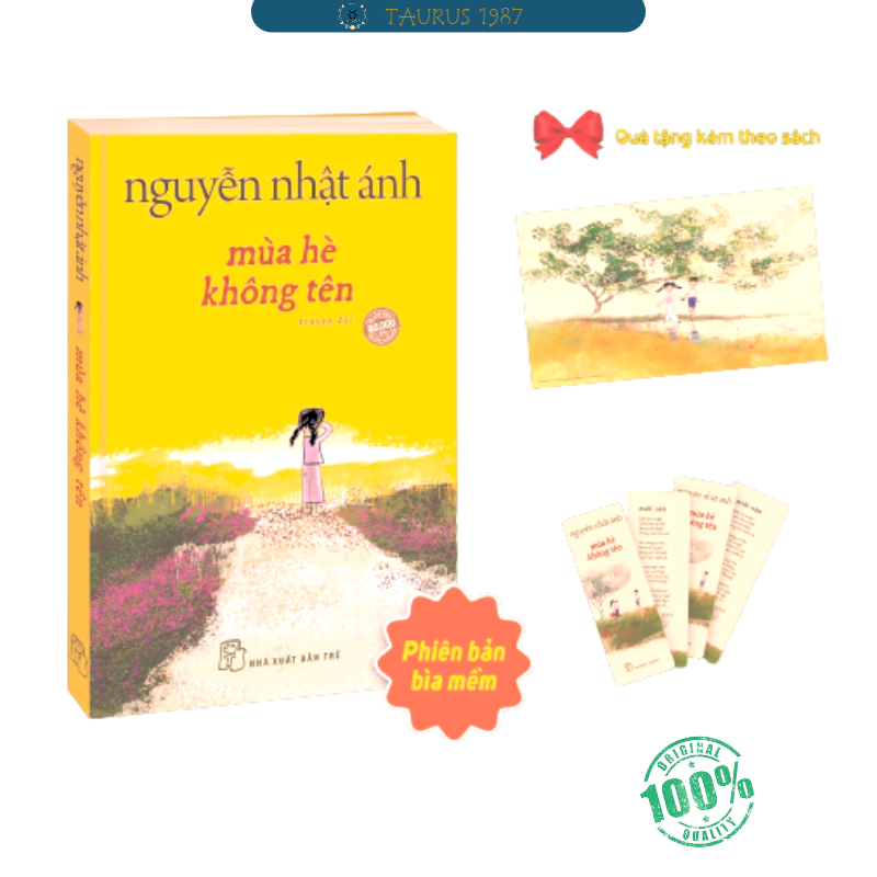 Mùa Hè Không Tên (Nguyễn Nhật Ánh) - Kèm quà tặng + Bản chữ ký ngẫu nhiên