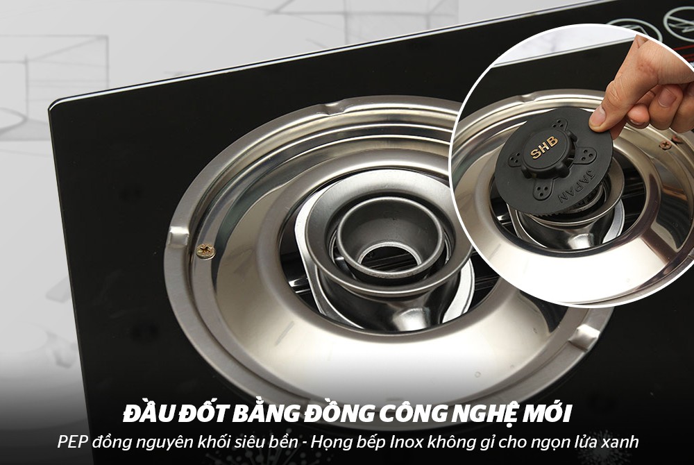 Bếp gas dương kính Sunhouse SHB3365 - Hàng chính hãng mới 100%