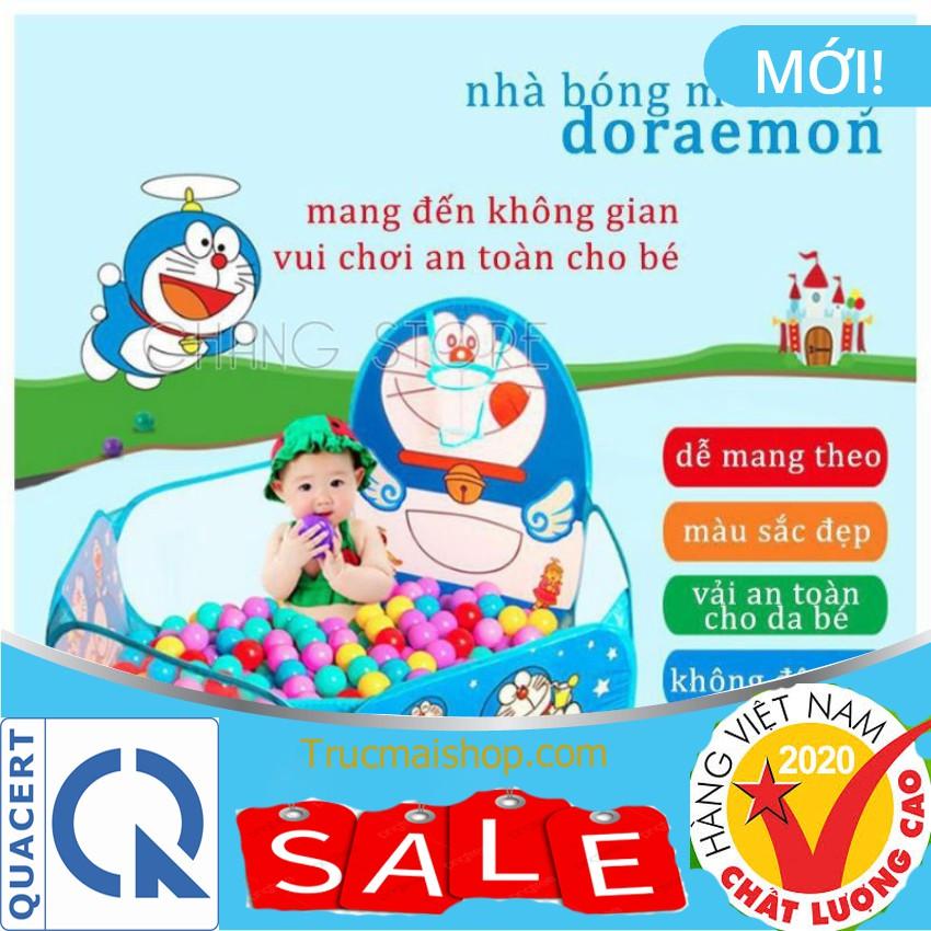 Đồ chơi trẻ em Nhà bóng banh cho bé Tặng 100 bóng nhựa lều chơi công chúa lều bóng Doremon nhà bóng Helokity