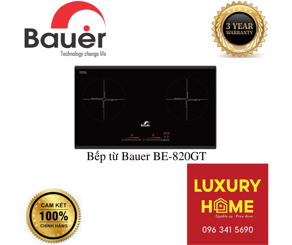 Bếp từ Bauer BE-820GT- Hàng chính hãng