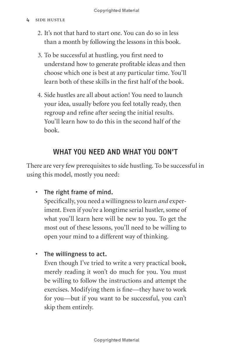 Side Hustle: Build a Side Business and Make Extra Money - Without Quitting Your Day Job