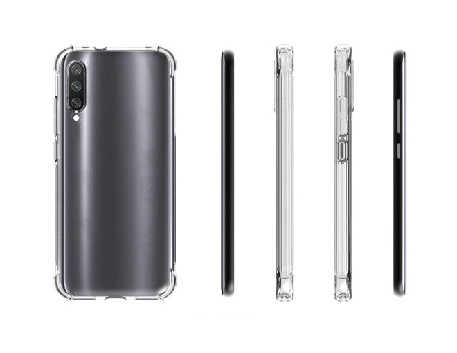 Ốp lưng Silicon dẻo trong, suốt chống sốc cho Xiaomi Mi CC9